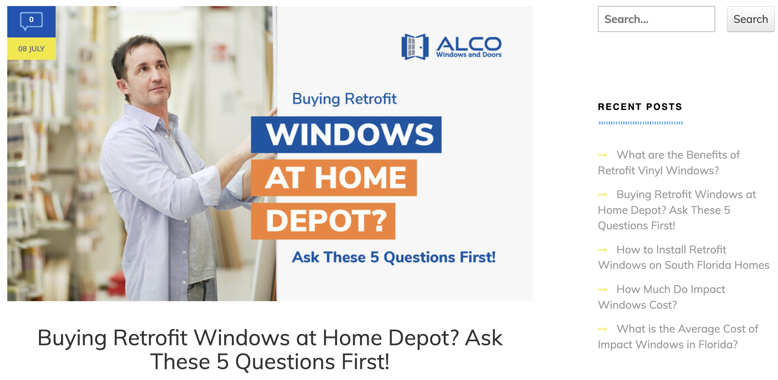 Alco Blog Example