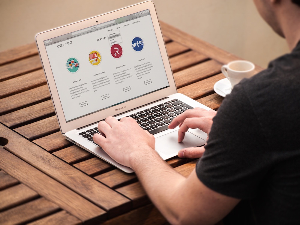 User focused website